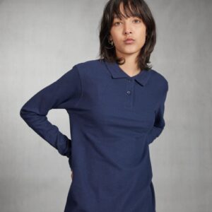 Ladies' Piqué Polo long-sleeve