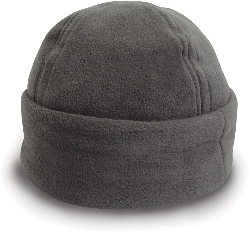 Fleece Hat with Wide Cuff - Image 2