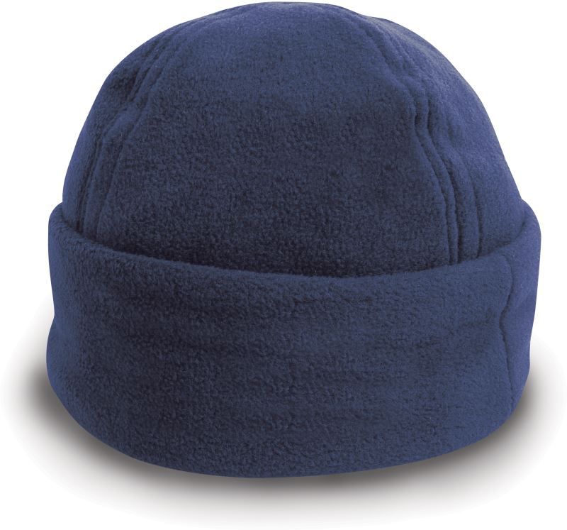 Fleece Hat with Wide Cuff - Image 3