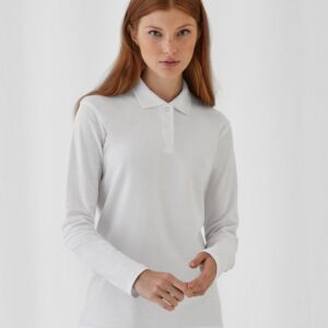 Long Sleeve Lady Fit Polo Shirt