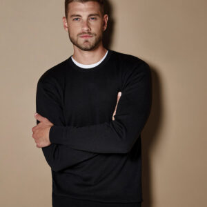 MEN'S LONG SLEEVE CREW NECK JUMPER