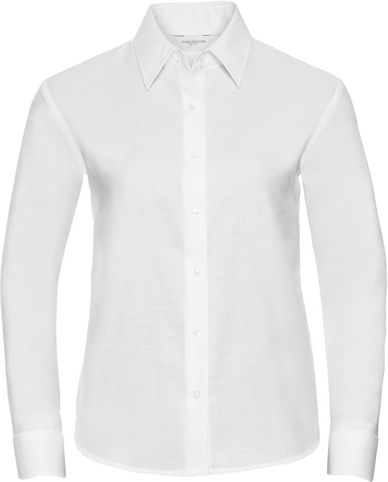 Oxford Blouse long-sleeve (932F) - Image 2