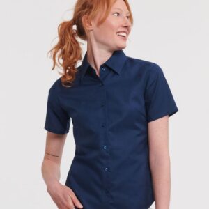 Oxford Blouse short-sleeve (933F)