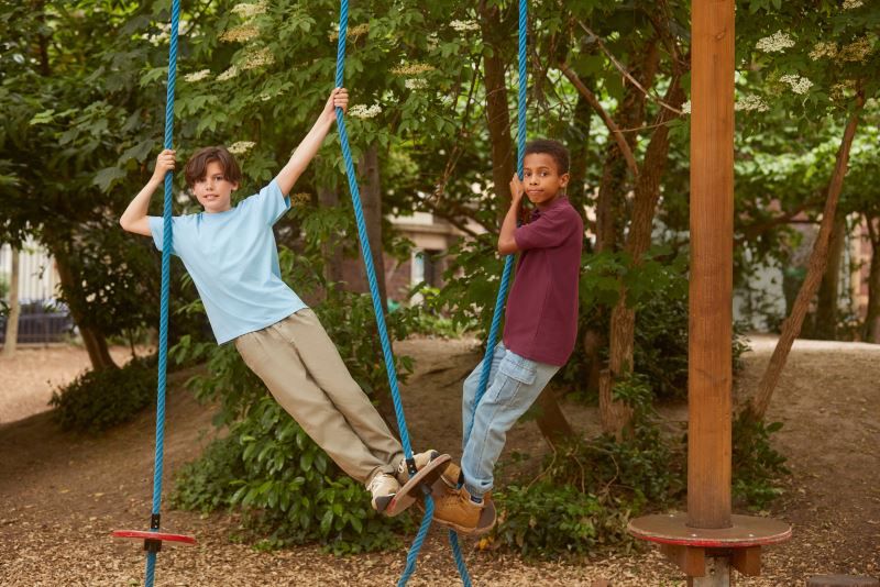 Russell Kids Short Sleeve Polo Shirt - Image 2