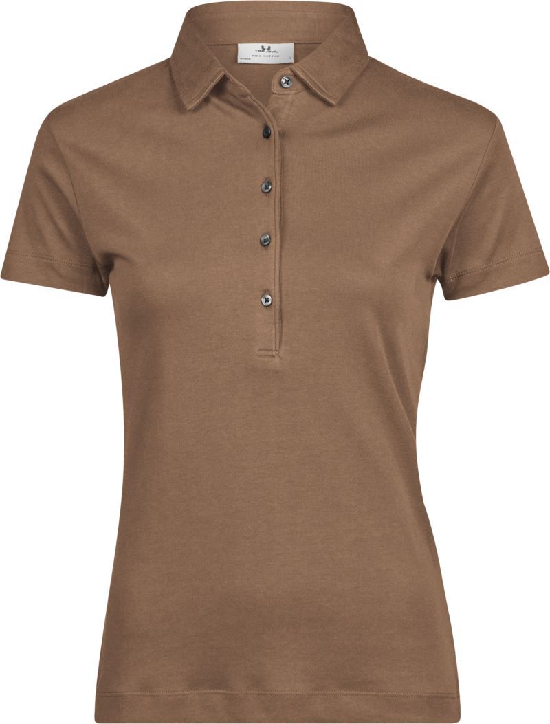 Ladies' Pima Cotton Polo - Image 3