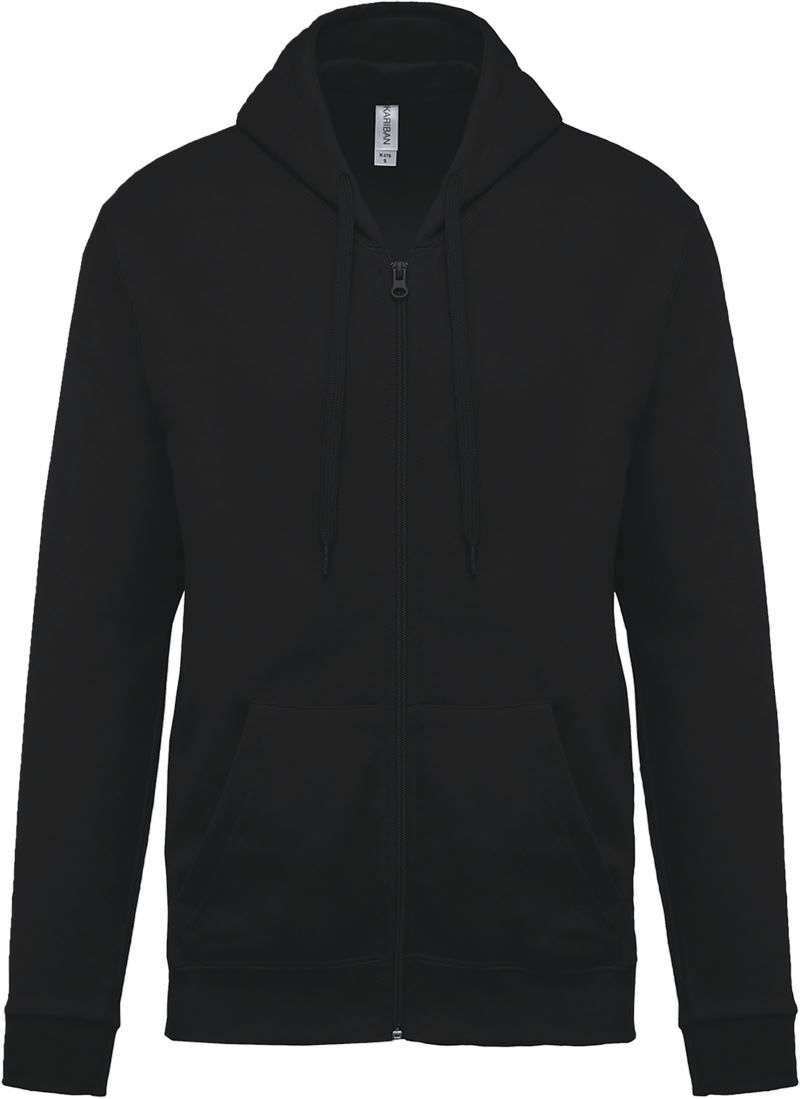 Unisex Zipped Hoodie K479 - Image 4