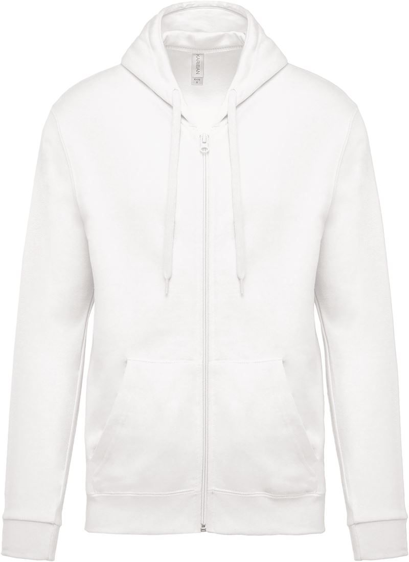 Unisex Zipped Hoodie K479 - Image 2
