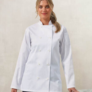 Women's long sleeve chef's jacket (PR671)